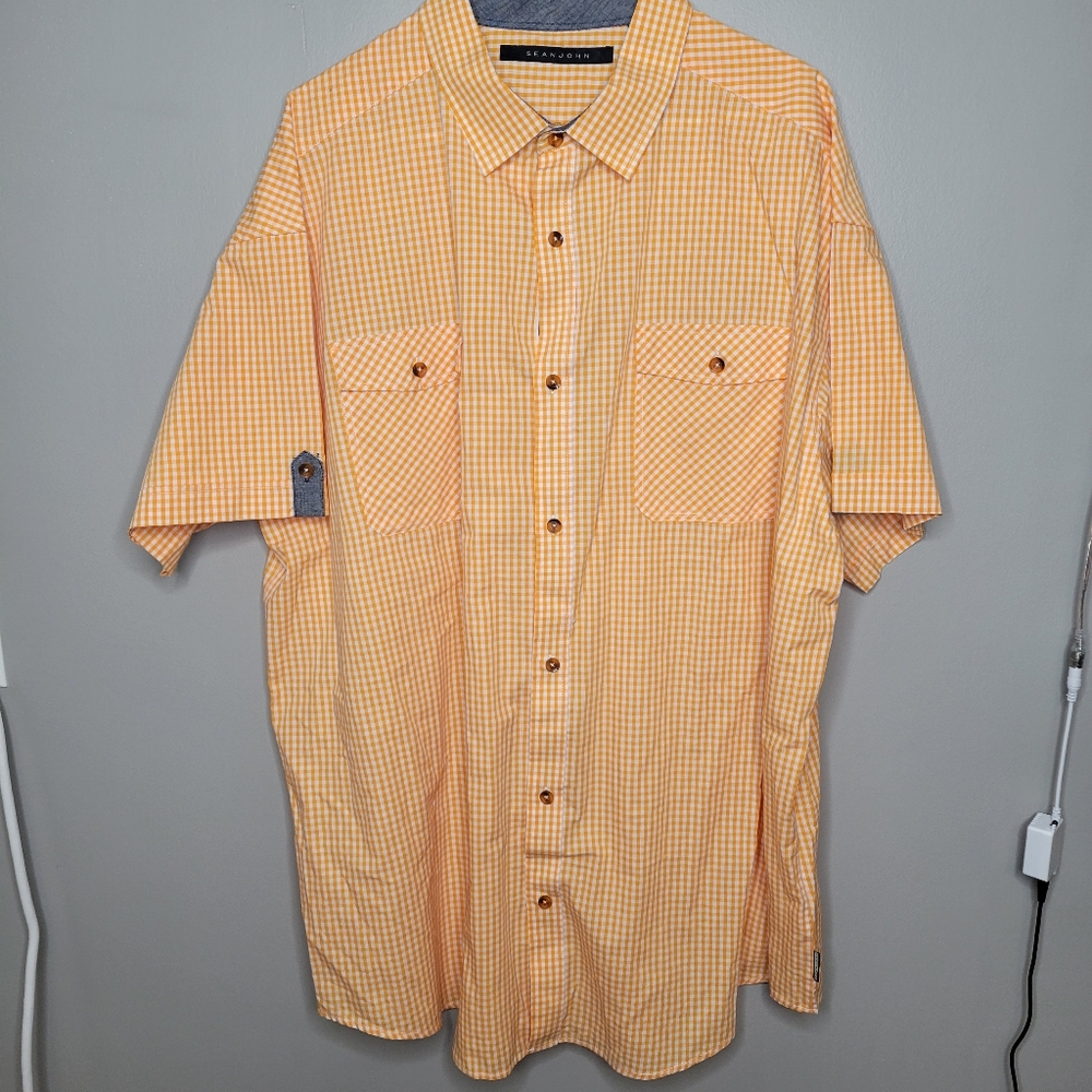 Sean John Big and Tall Button Down 3XB